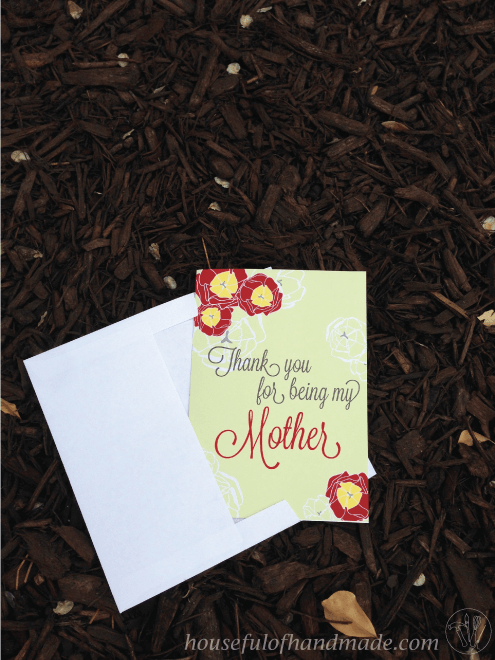 Free Printable Mother's Day Card from Houseful of Handmade.