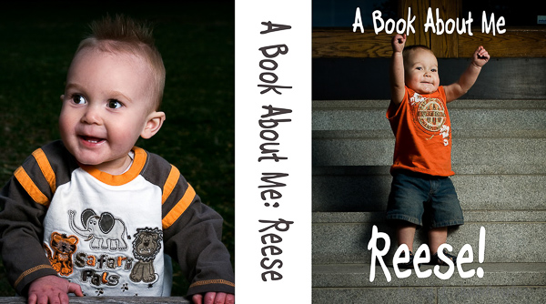 The design of the cover of the custom kids book made from foam.
