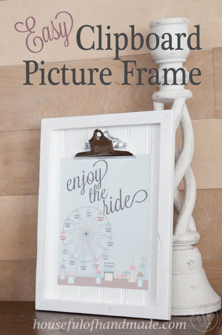 How to Make a Beadboard Picture Frame  Diy picture frames, Diy photo frames,  Picture frames standing