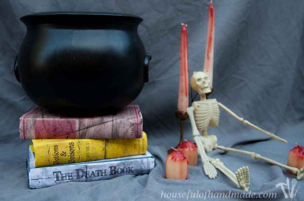 Printable Halloween Book Covers - Houseful of Handmade
