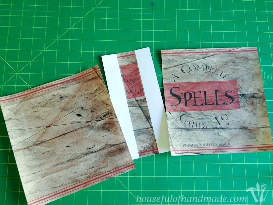 Customizable printable Halloween book covers are the perfect way to decorate your home for Halloween. Housefulofhandmade.com