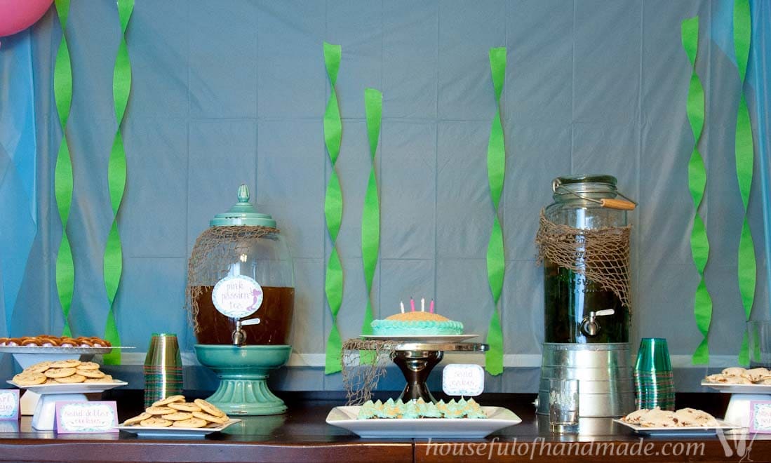 Mermaid Tea Party Birthday • Crafting my Home