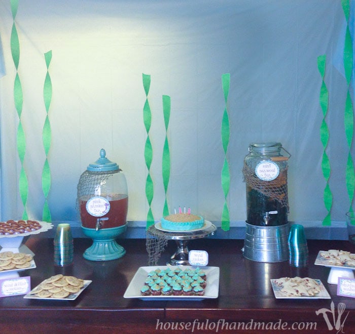 Mermaid Tea Party Birthday • Crafting my Home