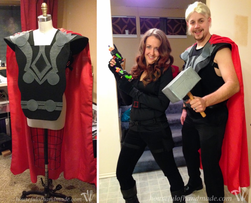 female thor costume diy