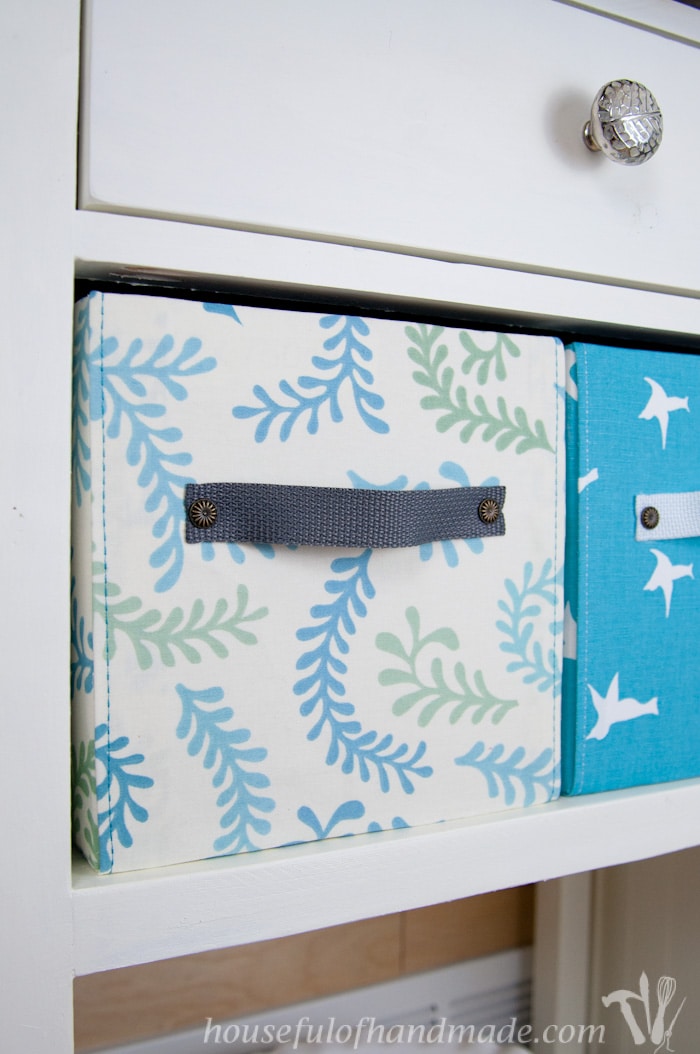 Easy DIY fabric storage box (free sewing pattern)