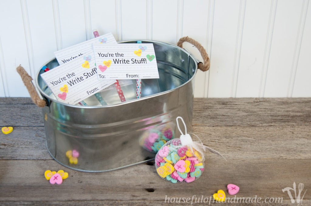 Free Printable Pencil Valentines - Houseful of Handmade