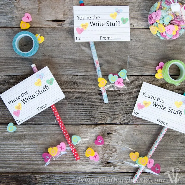 Spread the Love with Valentine Pencil Toppers - Inner Child Fun