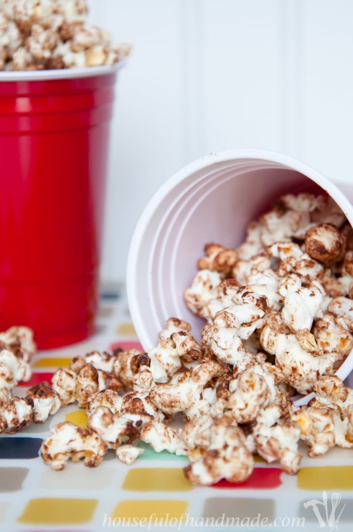 Kettle Corn Recipe at Home Using Secret Ingredients - Happy Haute Home