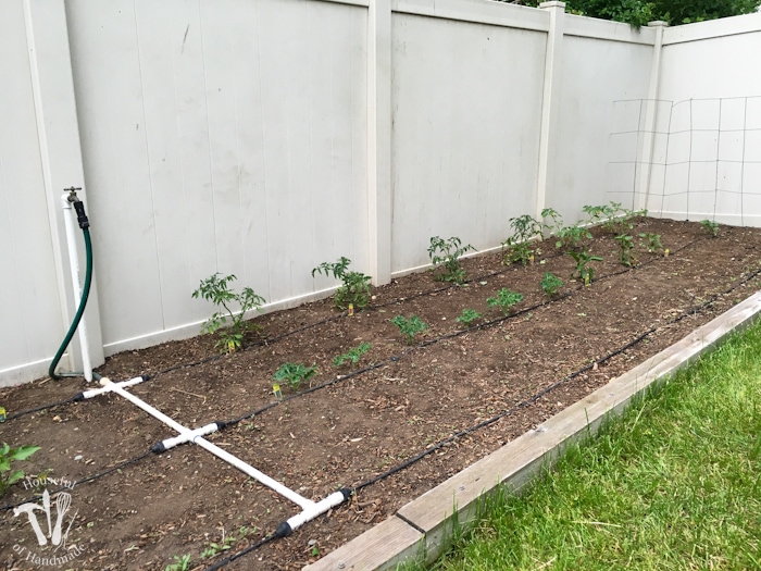 How to Install a Drip Watering System for the Garden - a Houseful of ...