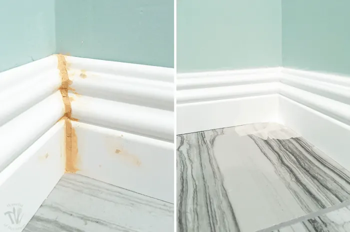 How to deals install baseboard trim