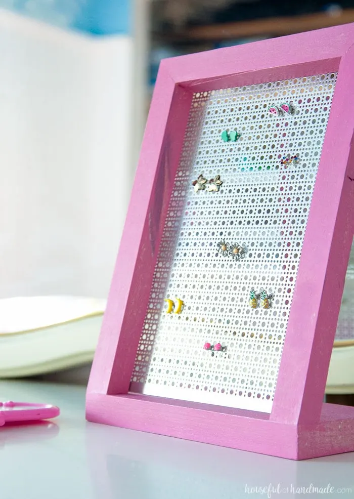 DIY Earring Holder for Studs (& Display Organizer) - Oh, The