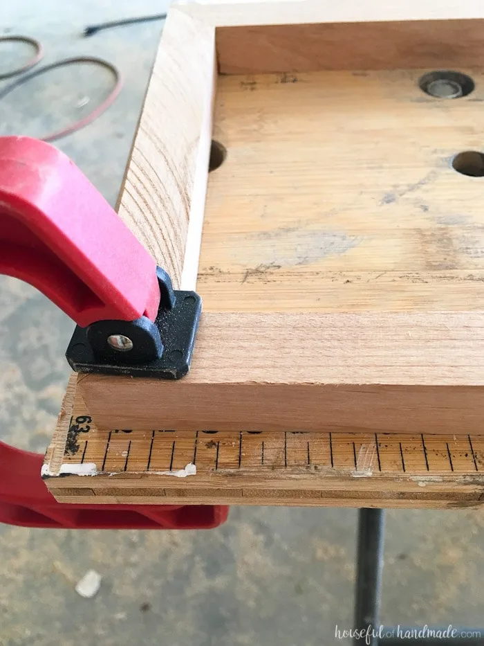 Easy DIY Monitor Stand From Wood Scraps - Houseful of Handmade