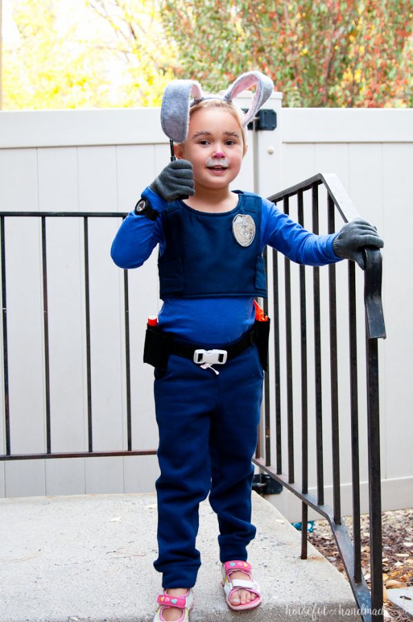 Officer Judy Hopps Halloween Costume - Houseful of Handmade