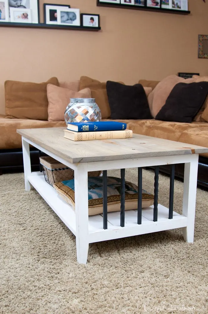 Farmhouse Coffee Table Build Plans Houseful Of Handmade