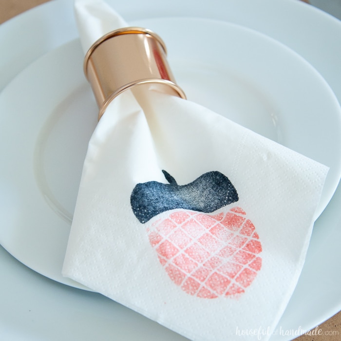 Homemade Decorative Napkins Houseful of Handmade