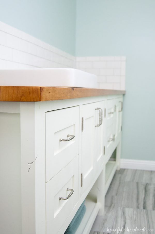 How to Build & Protect a Wood Vanity Top Houseful of Handmade