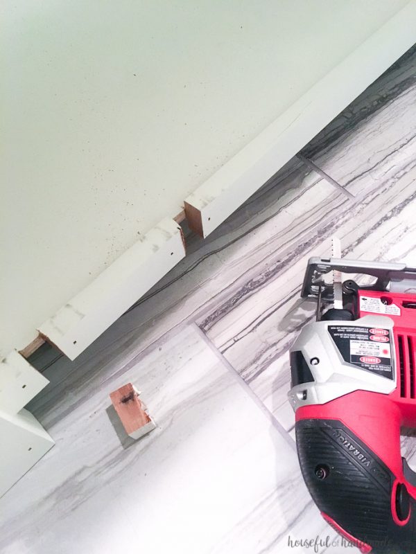 How to Install a Bathroom Vanity Houseful of Handmade