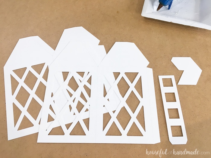 DIY Paper Lantern cut outs