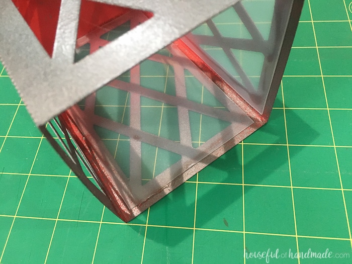 Side view of DIY Paper Lanterns Decor 