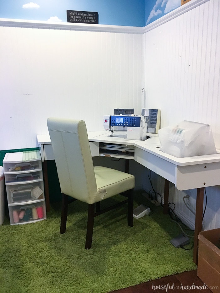 The Best Cricut Setup For Your Office  Office craft room combo, Craft room  office, Office organization at work