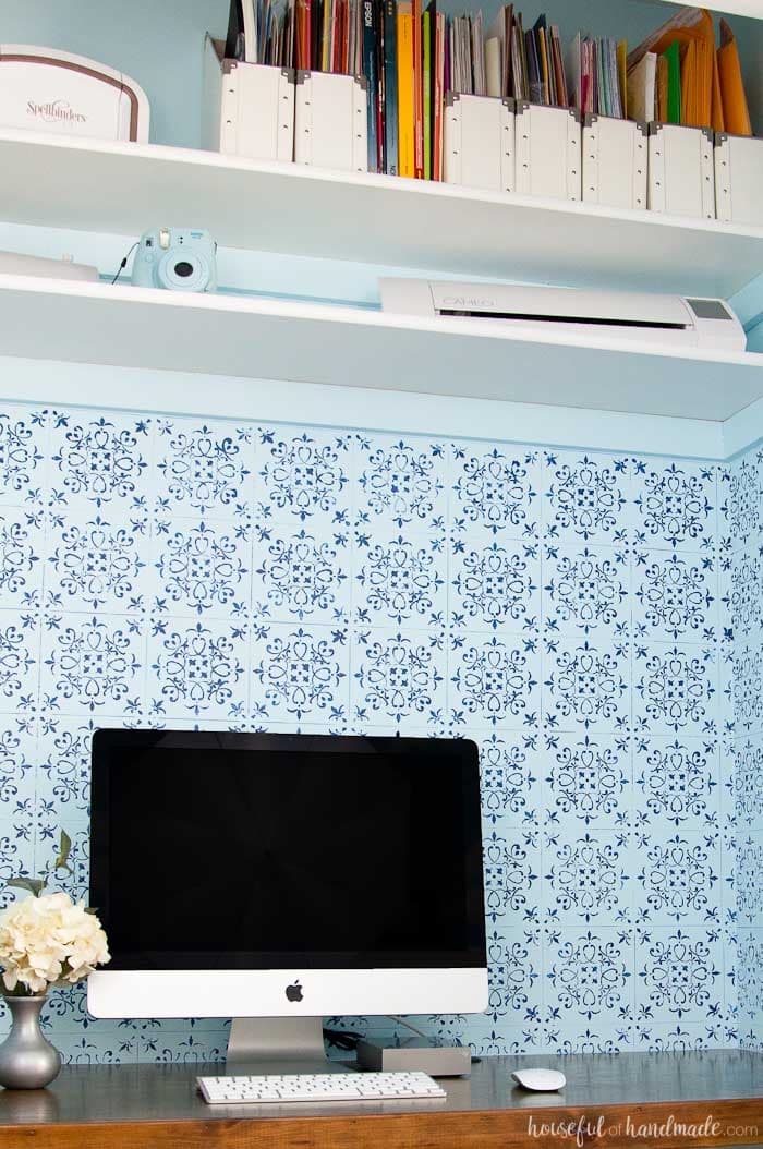 How To Build A Desk In A Closet Houseful of Handmade