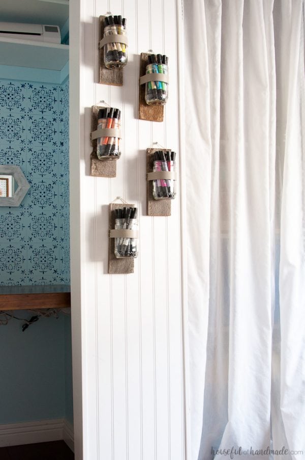 DIY Wall Vases from Upcycled Jars Houseful of Handmade