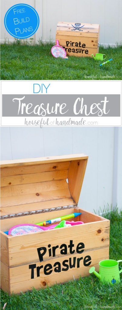 treasure chest toy box diy
