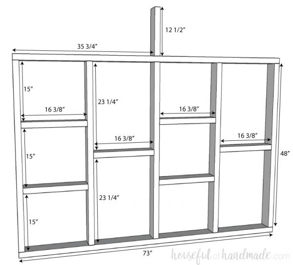 Our DIY Playhouse: The Walls - Houseful of Handmade