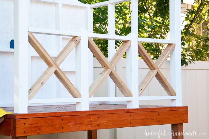 How To Hang A Clothesline On A Deck Railing – A Pretty Happy Home