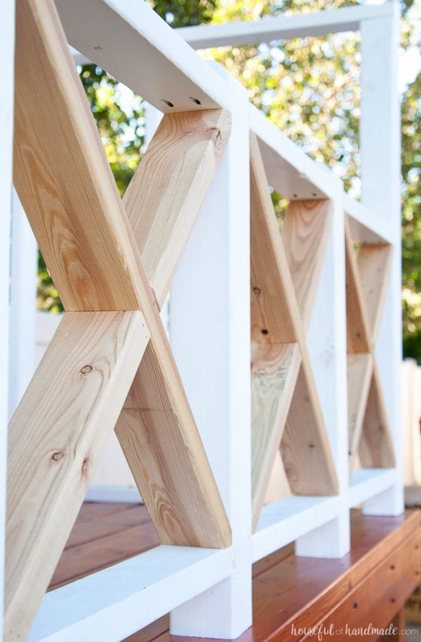 Our DIY Playhouse The Railing Houseful of Handmade