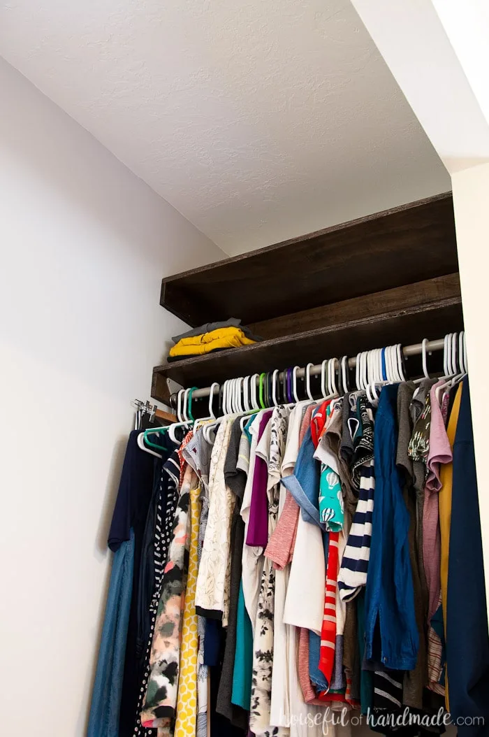 Closet Organizer from One Sheet of Plywood