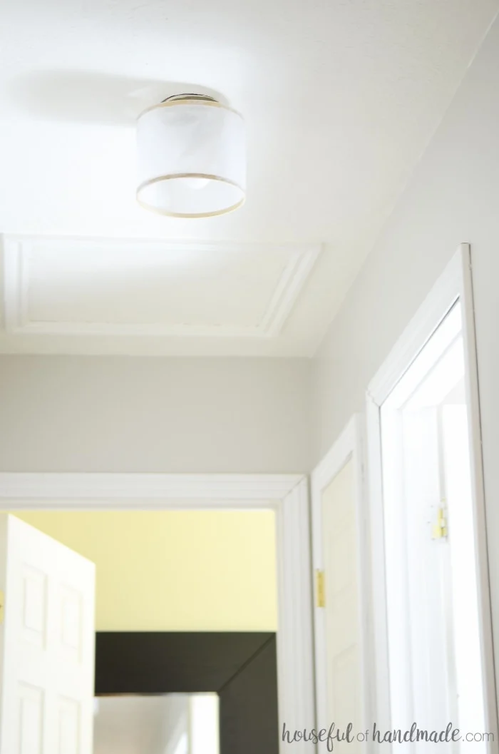 Diy Drum Ceiling Light Upcycle, Drum Style Ceiling Light Fixtures