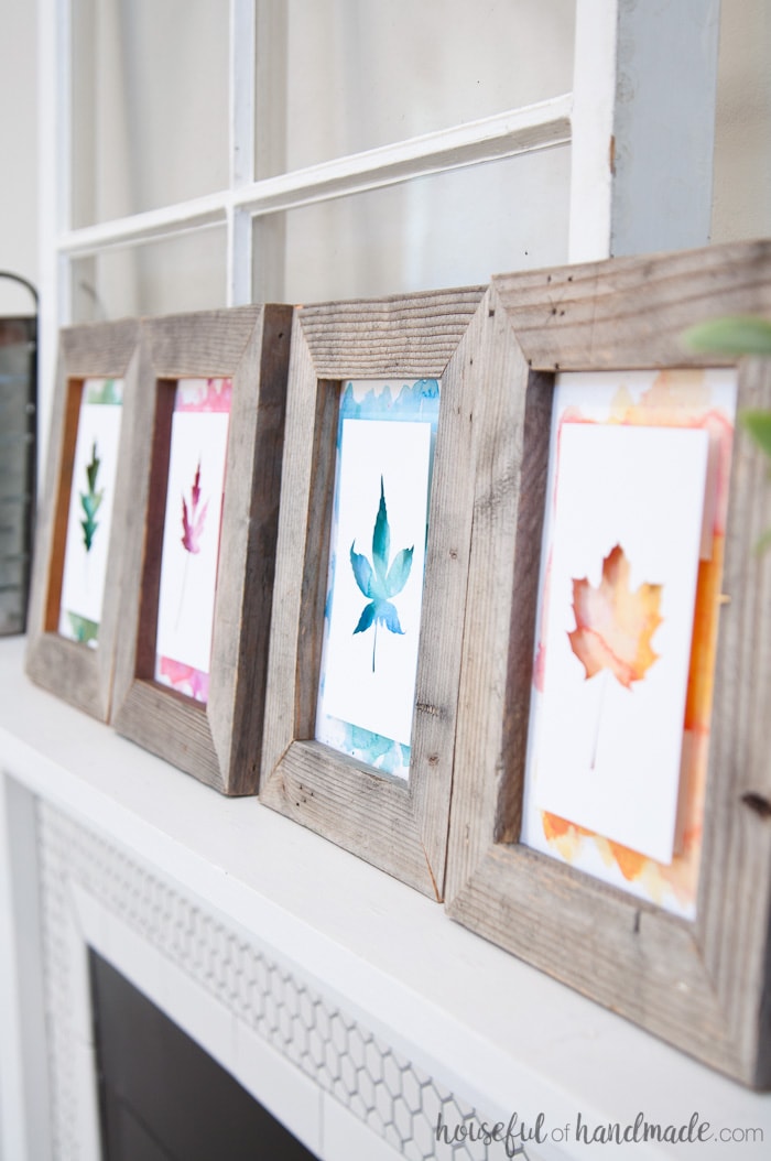 Build Easy DIY Picture Frames in 20 Minutes - Houseful of Handmade