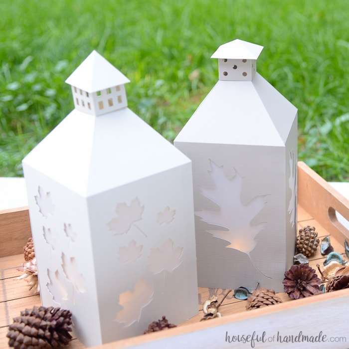 DIY Candle Lanterns for Fall
