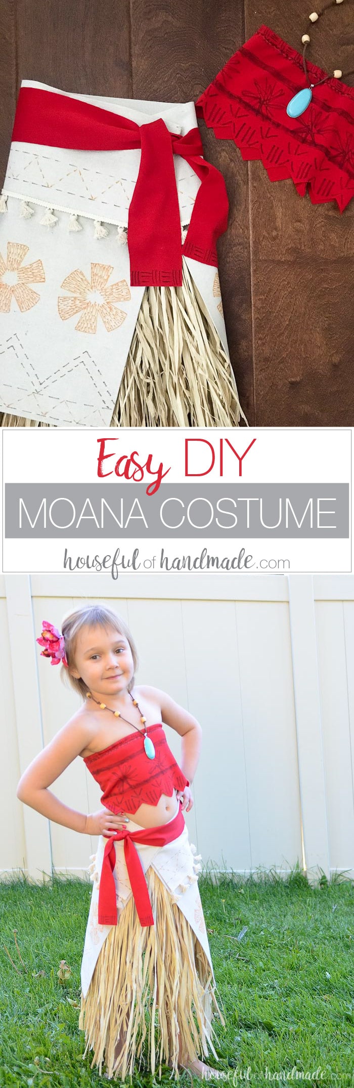 Easy DIY Moana Costume Houseful Of Handmade