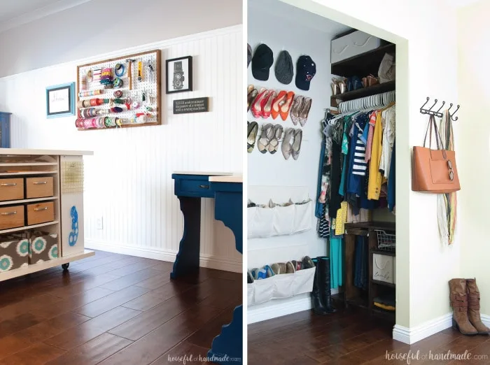 $100 Laundry Room Makeover - Houseful of Handmade