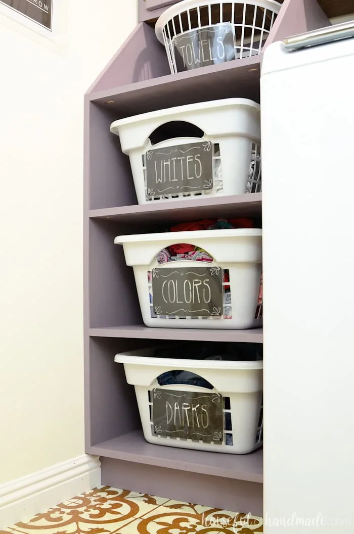 Laundry Room Organization For Under $100 - Life on Kaydeross Creek