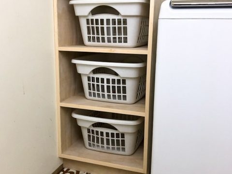 laundry basket and storage