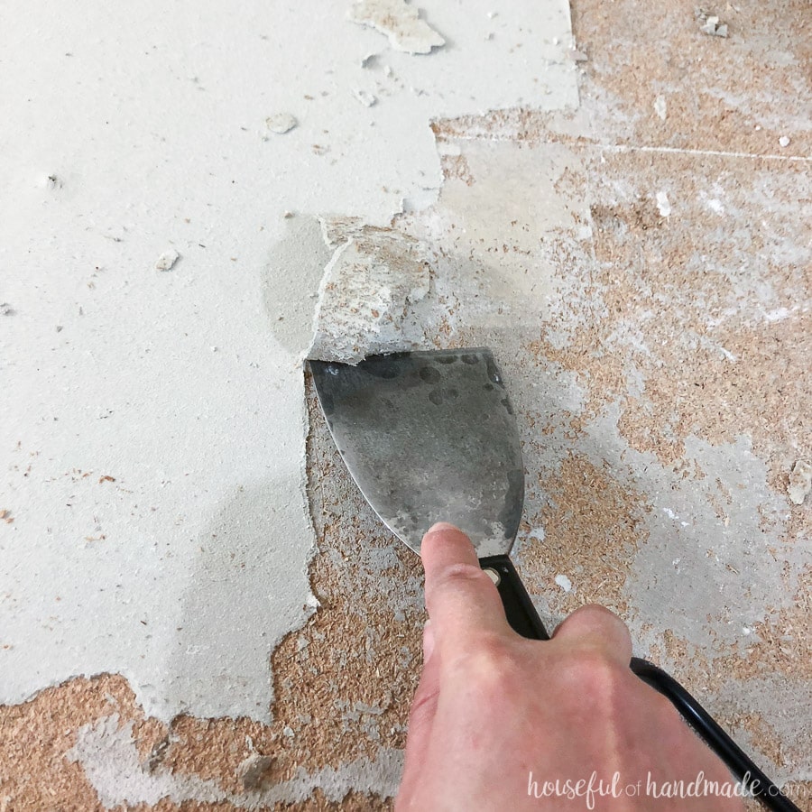 How To Easily Remove Linoleum Houseful Of Handmade