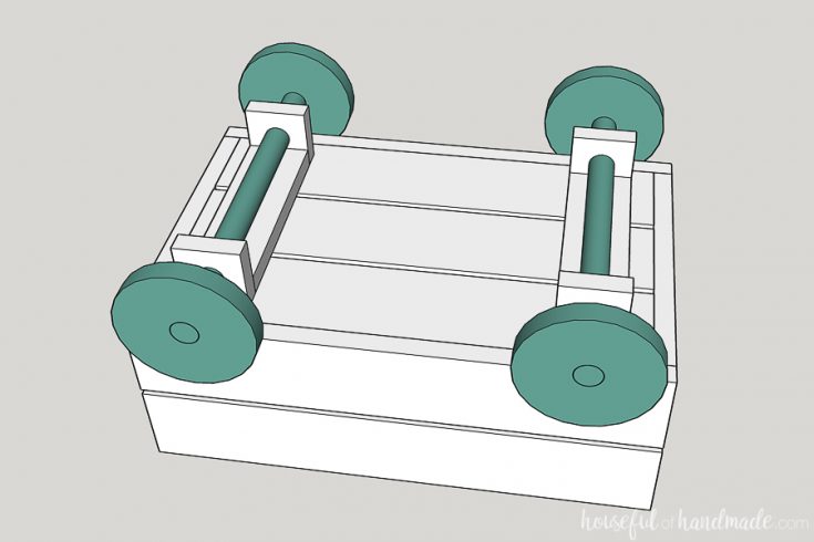 Decorative Wood Wagon Build Plans - Houseful of Handmade