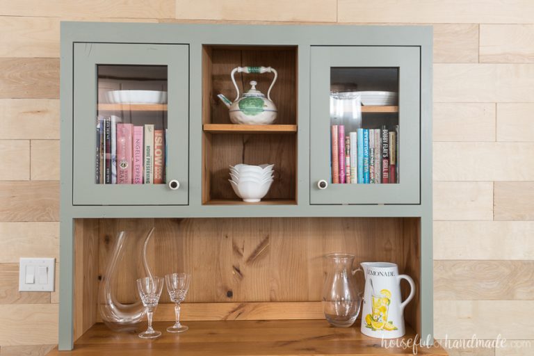 Dining Room Hutch Build Plans - Houseful of Handmade