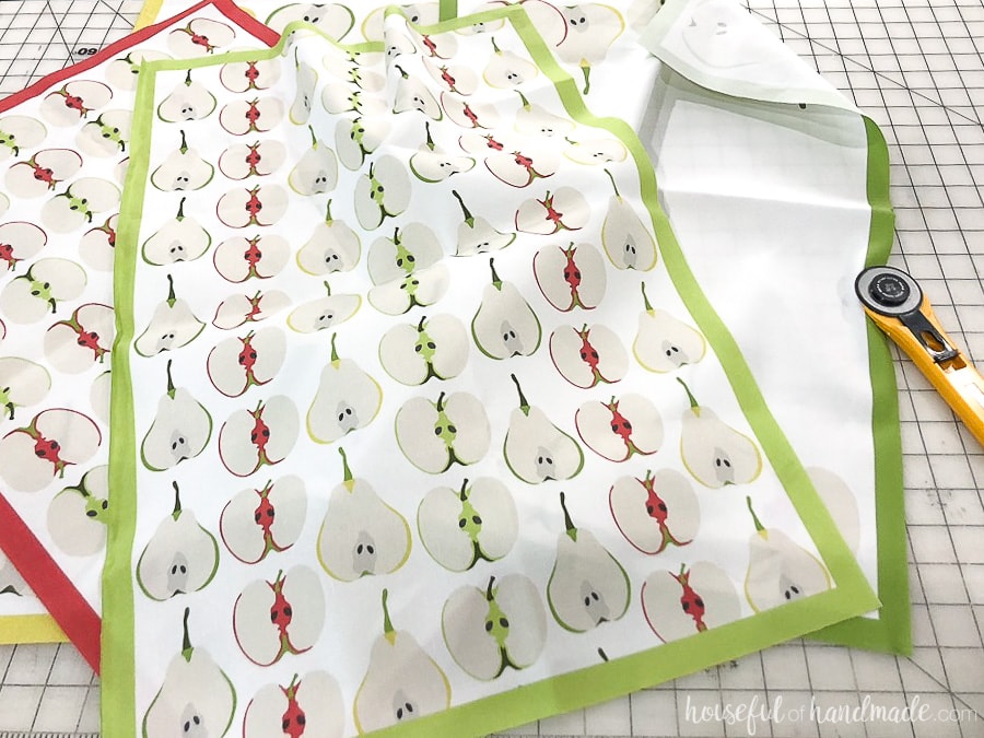 DIY Tea Towels  Heat Transfer Tutorial 