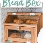 Free build plans for DIY Bread box.