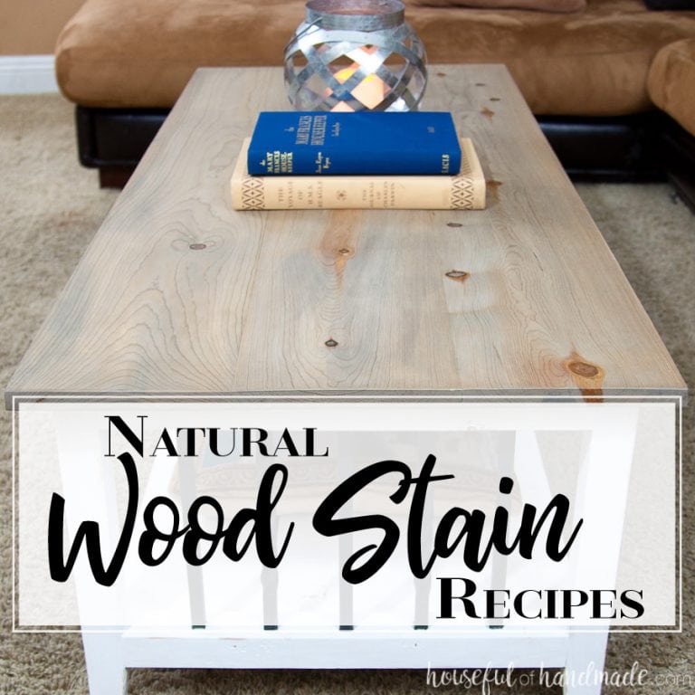 Homemade Natural Wood Stain