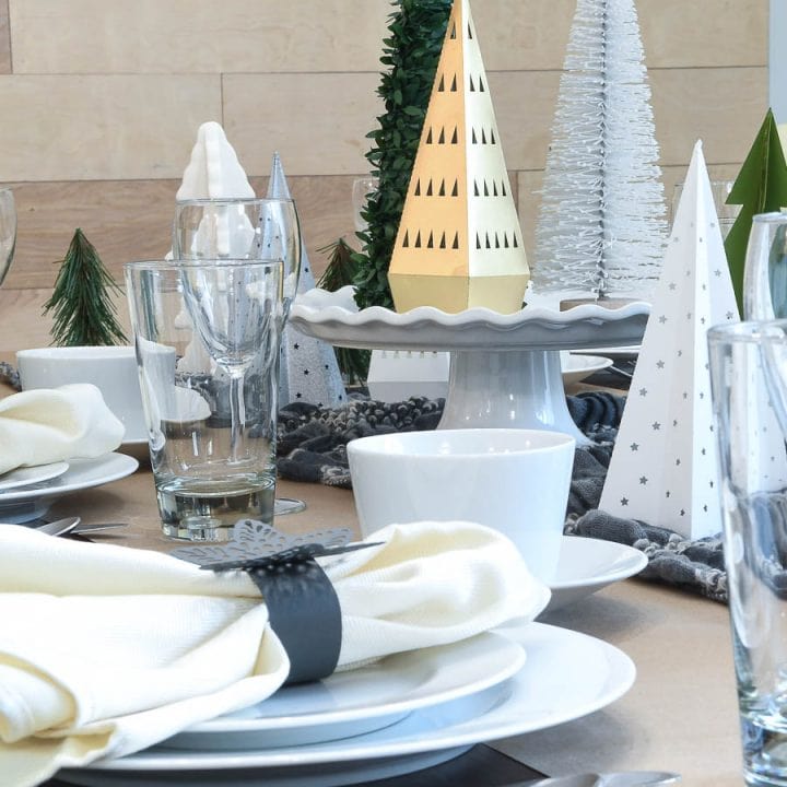 Snowflake Paper Napkin Rings
