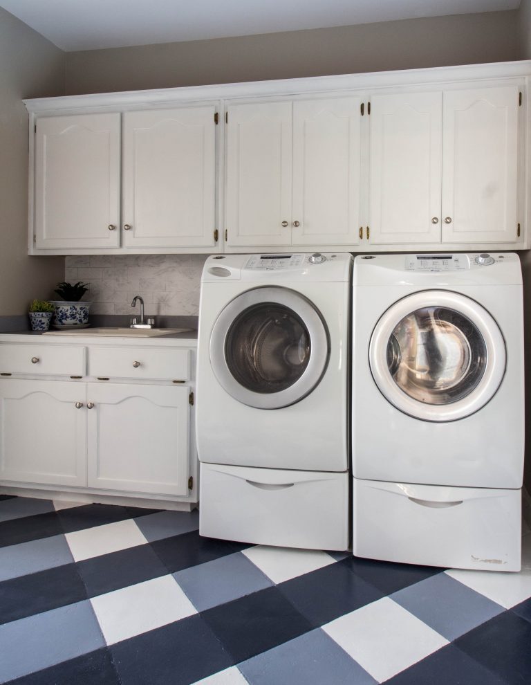 How to Remodel a Laundry Room on a Budget Houseful of Handmade