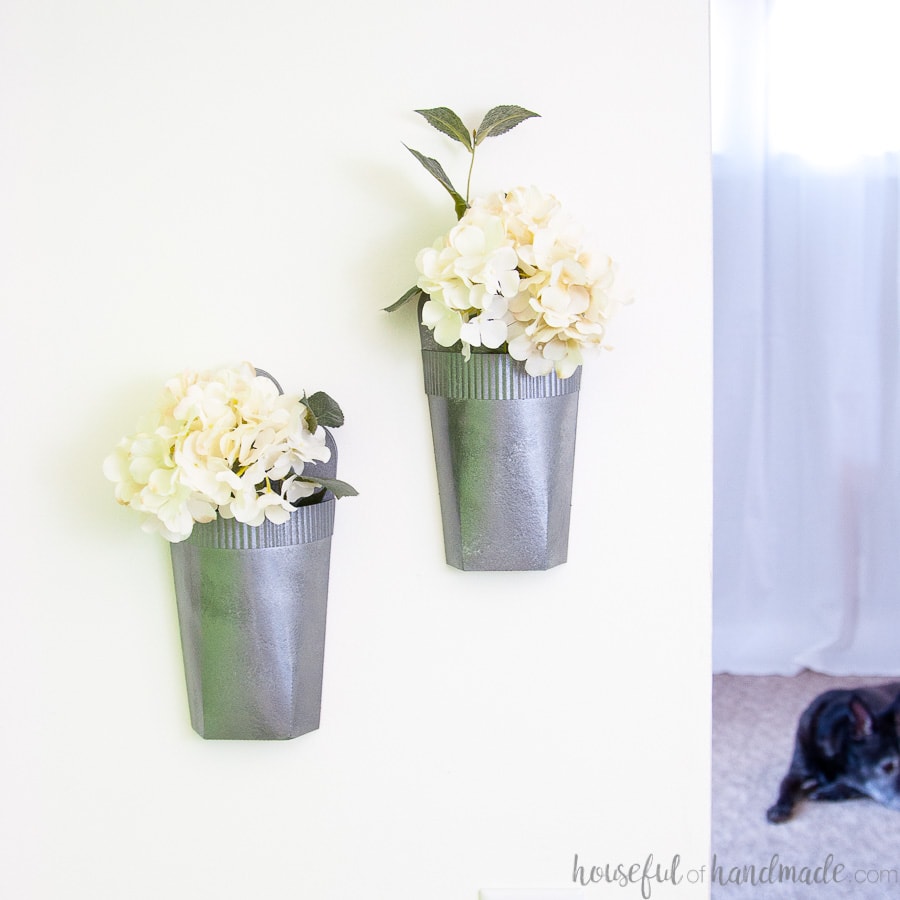 How to Make DIY Wall Vases