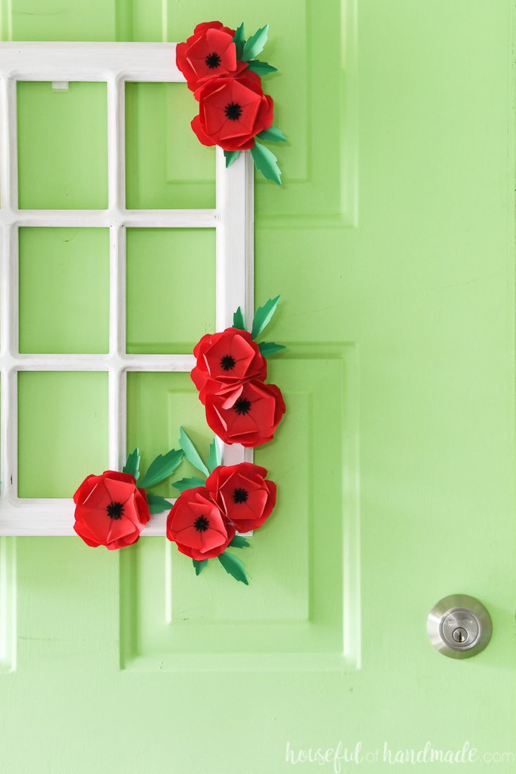 Wreath Using Old Window Frame Easy Window Frame Wreath - Unique Wreath Idea
