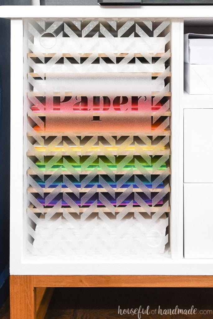 Printer Stand with Paper Storage & Drawers Houseful of Handmade