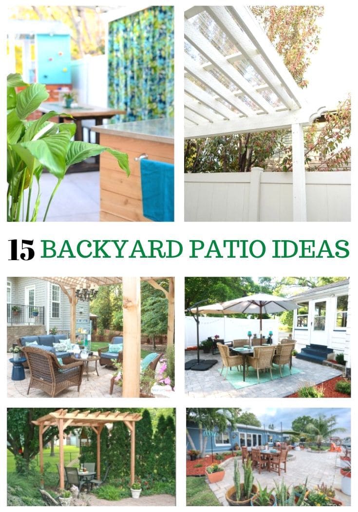 15 Amazing DIY Backyard Patio Ideas 